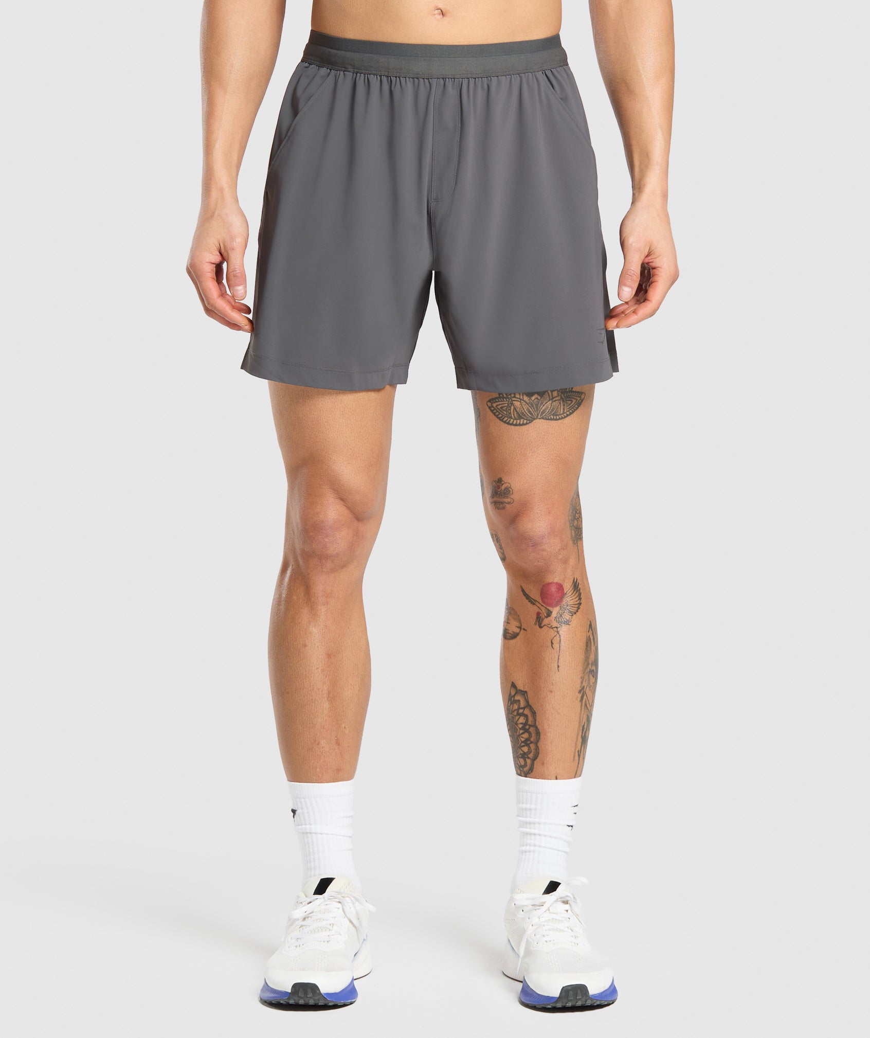 Hybrid 6" Shorts - Graphite Grey