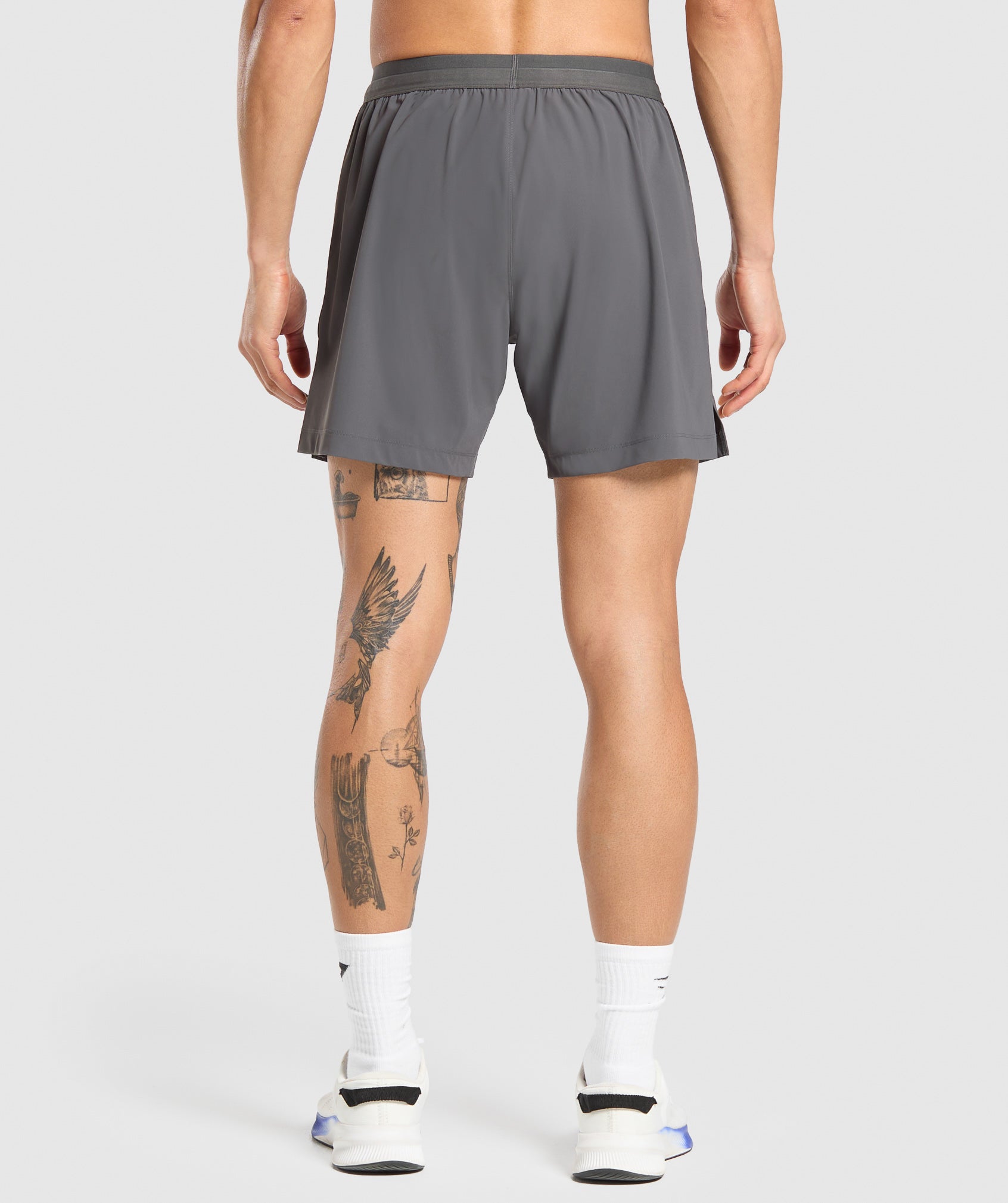 Hybrid 6" Shorts - Graphite Grey