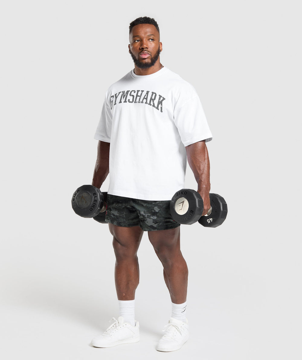Lifting Mesh 5" Shorts - Graphite Grey