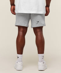 Property Of 7" Shorts - Light Grey Core Marl