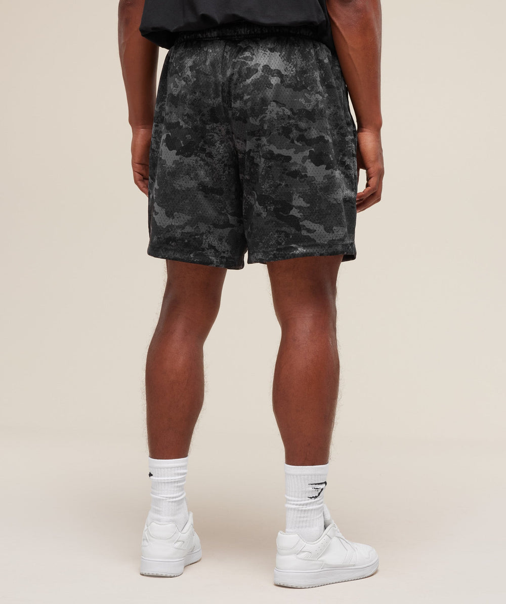 Lifting Mesh 7" Shorts - Graphite Grey