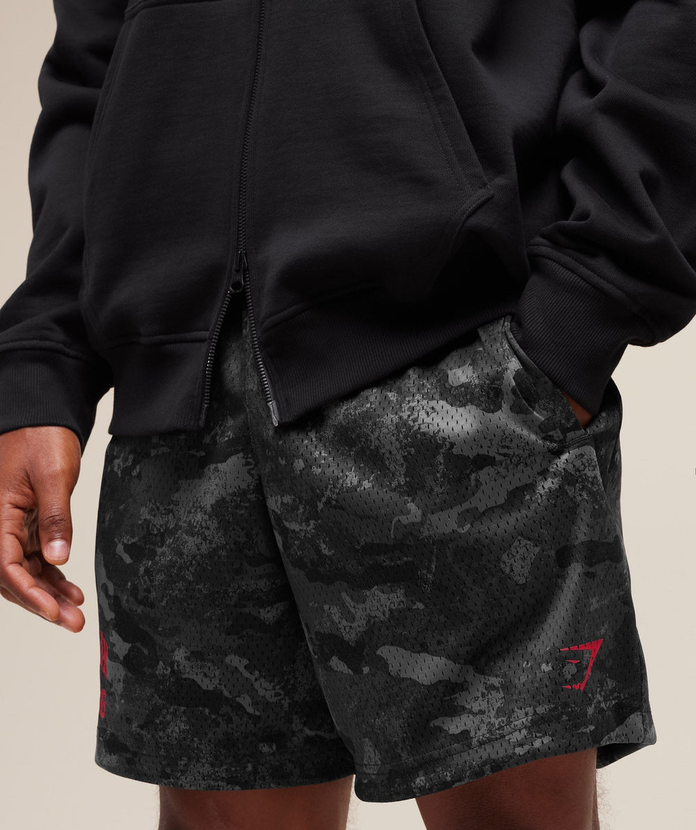 Lifting Mesh 7" Shorts - Graphite Grey