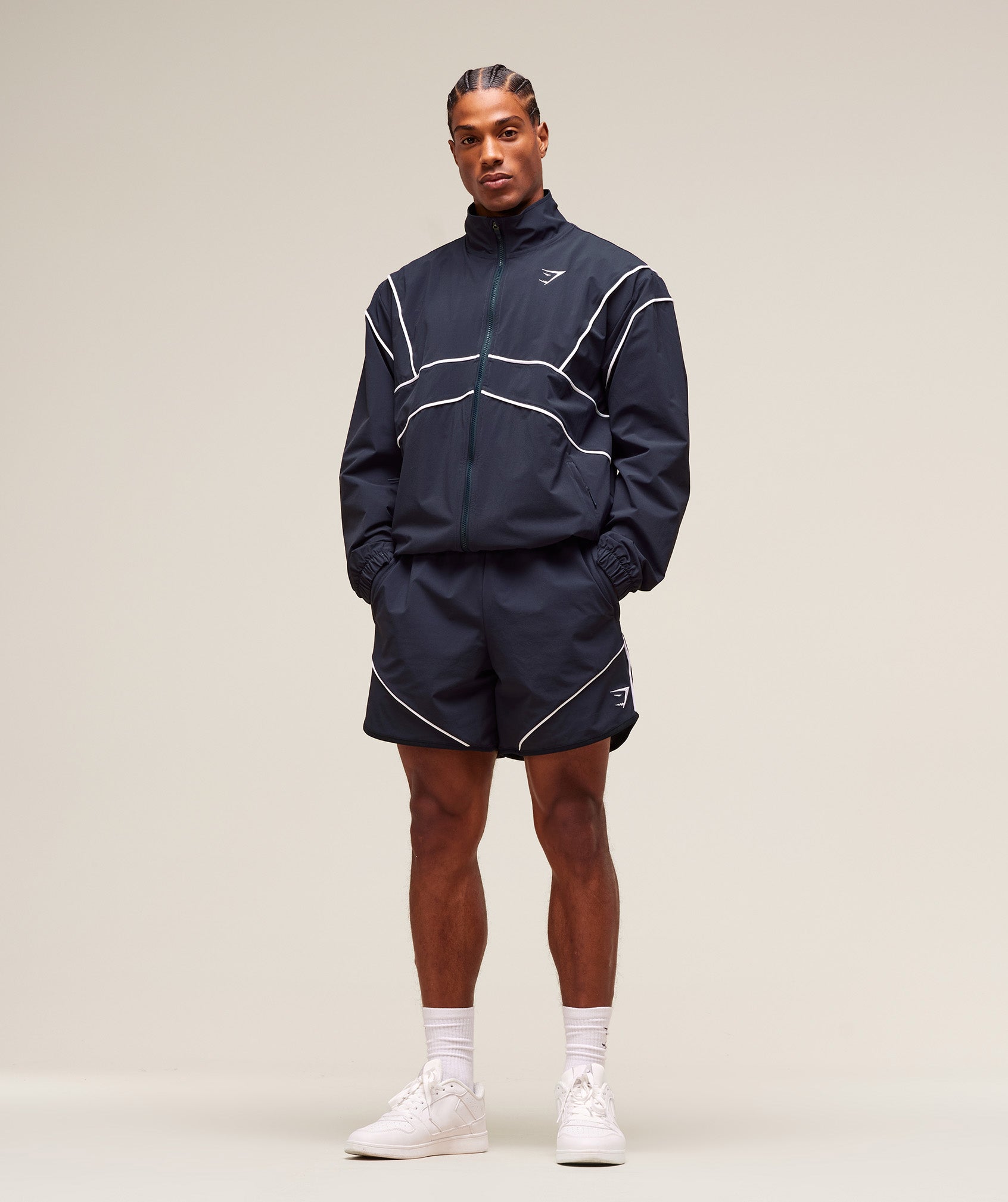 Retro Shorts - Heavy Blue