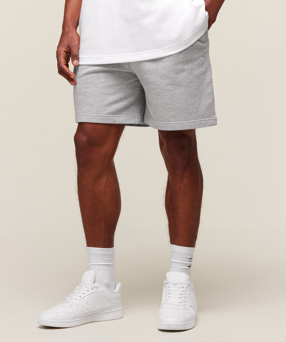 Rest Day Essentials Shorts - Light Grey Core Marl