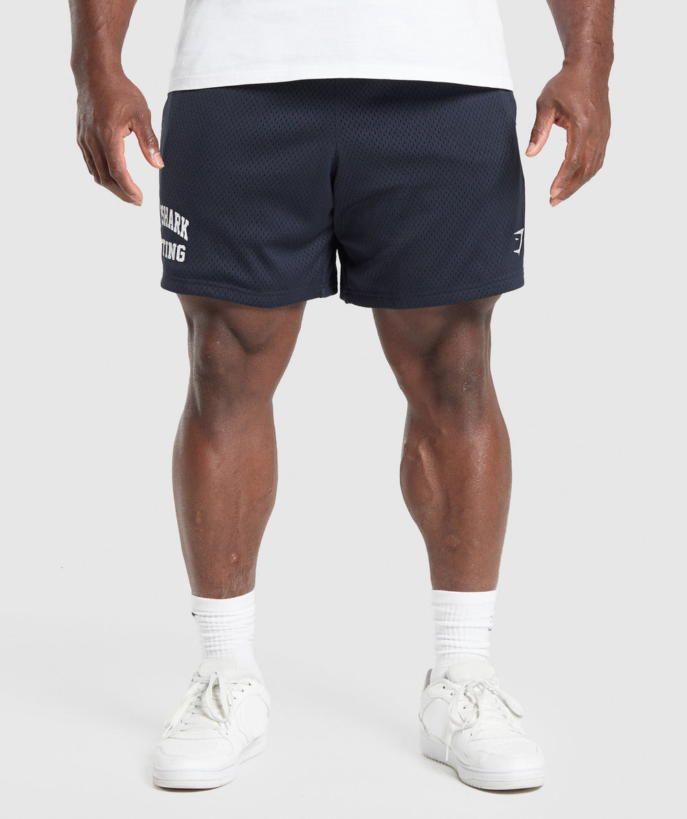 Lifting Mesh 7" Shorts - Heavy Blue