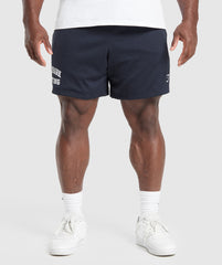 Lifting Mesh 7" Shorts - Heavy Blue
