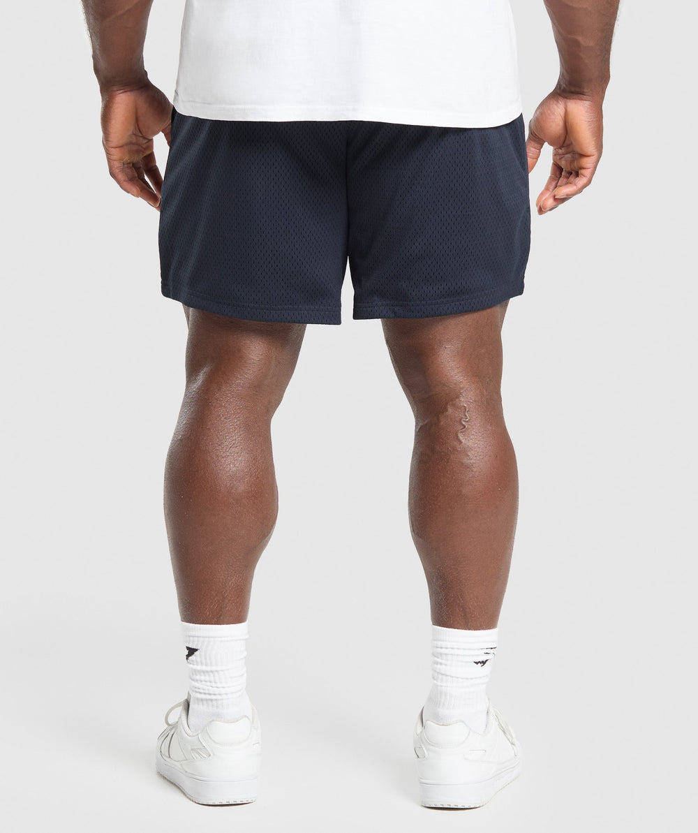 Lifting Mesh 7" Shorts - Heavy Blue