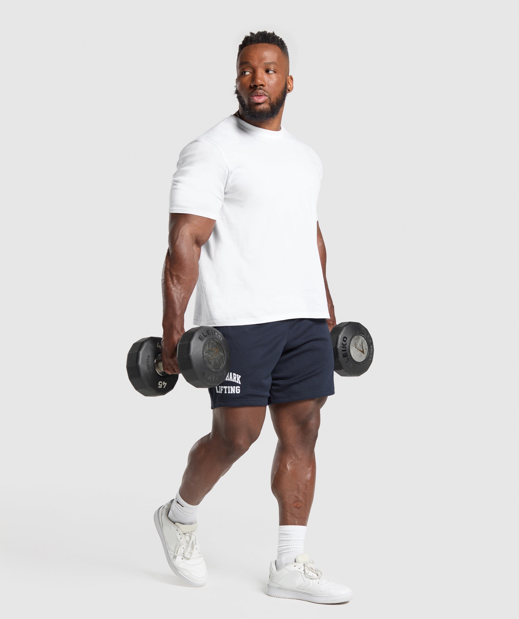 Lifting Mesh 7" Shorts - Heavy Blue