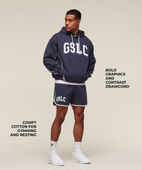 GSLC Contrast 5" Shorts - Heavy Blue/Soft White
