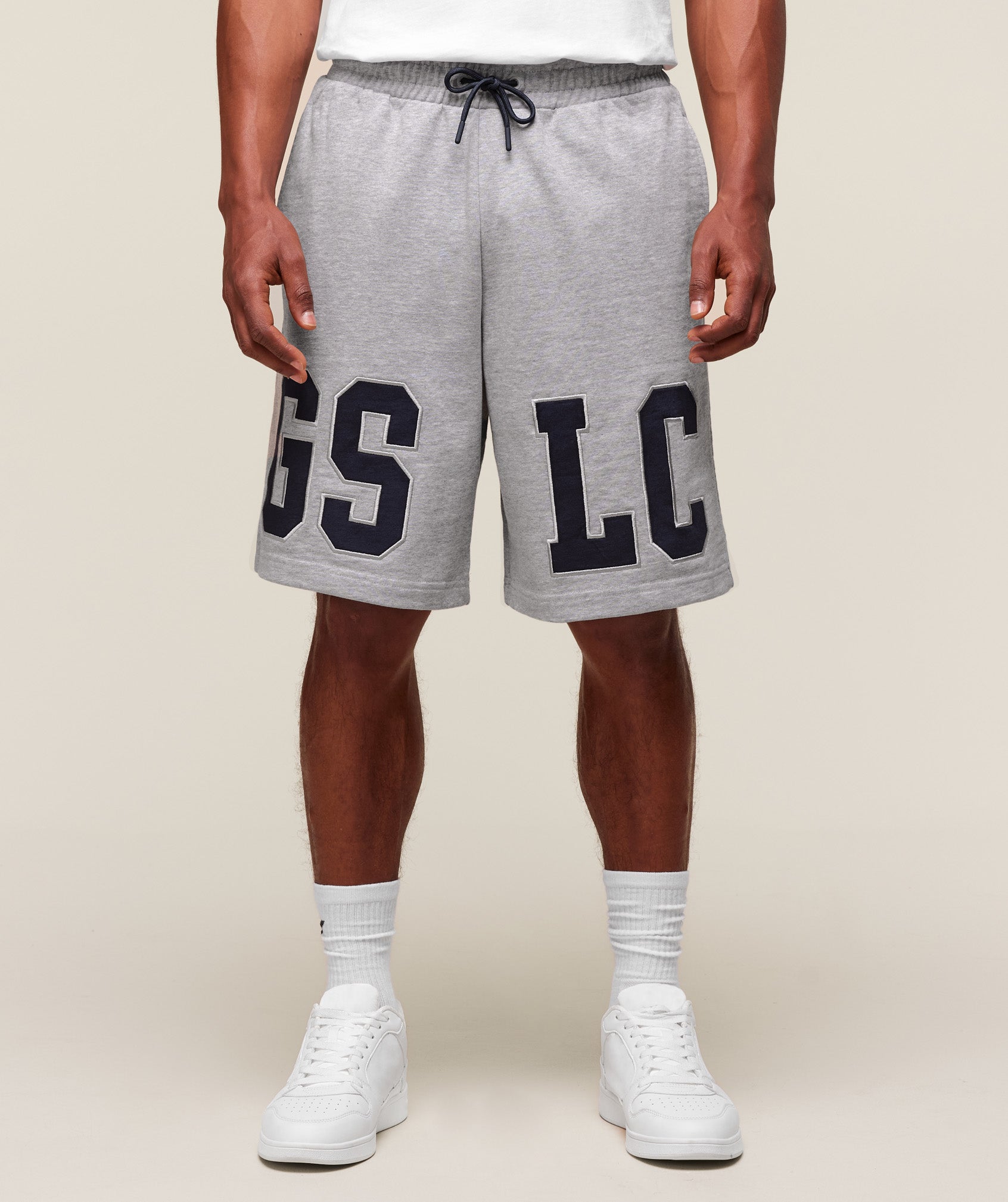 GSLC 9" Short - Light Grey Core Marl