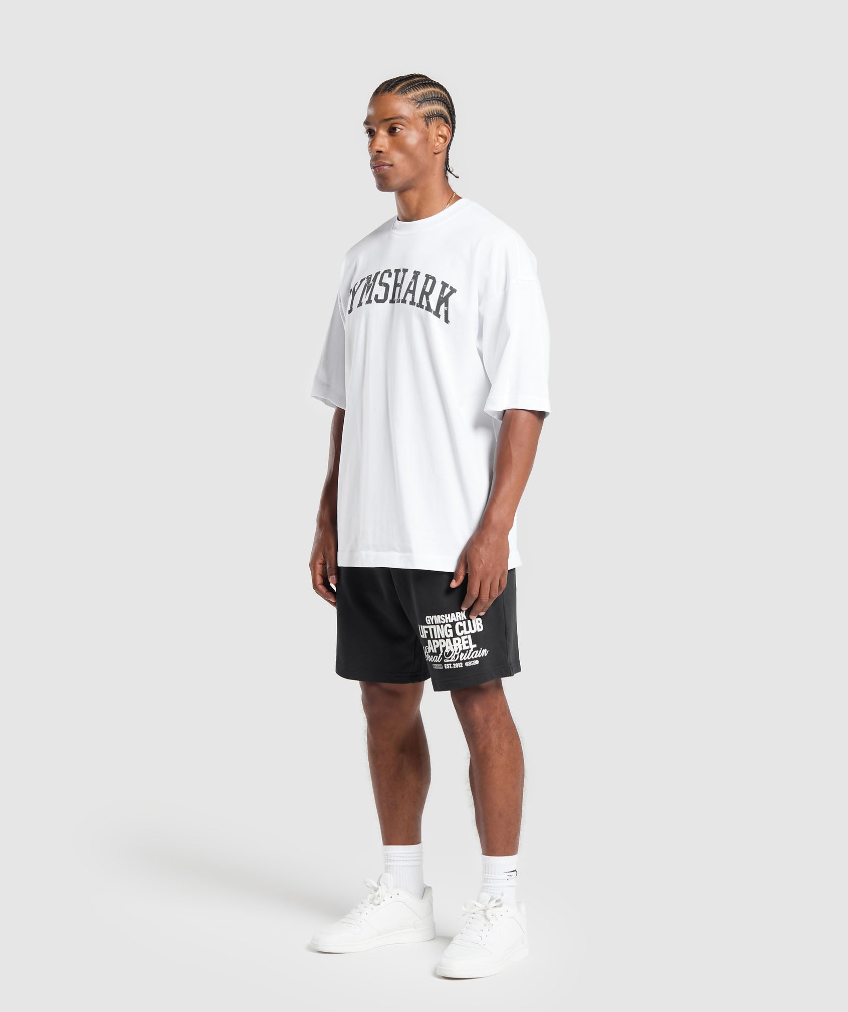 Lifting Club Apparel Graphic Shorts - Black
