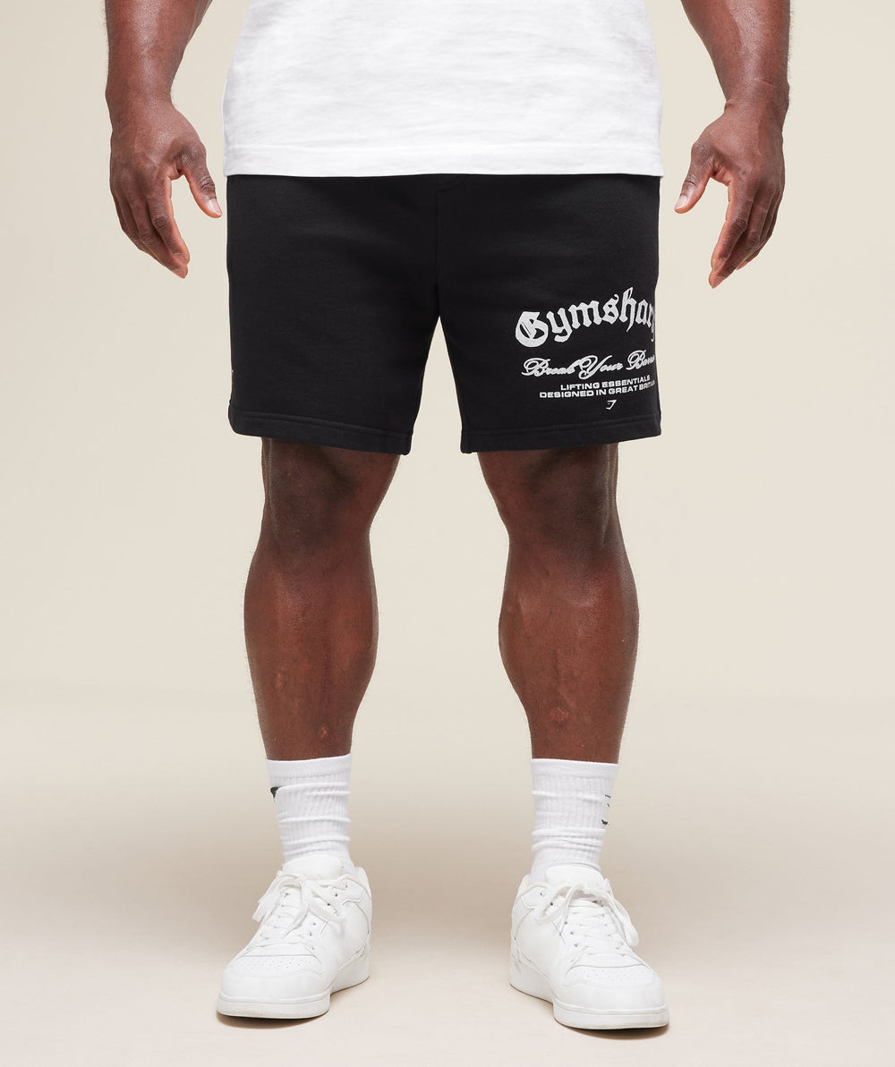 Break Your Barriers Shorts - Black