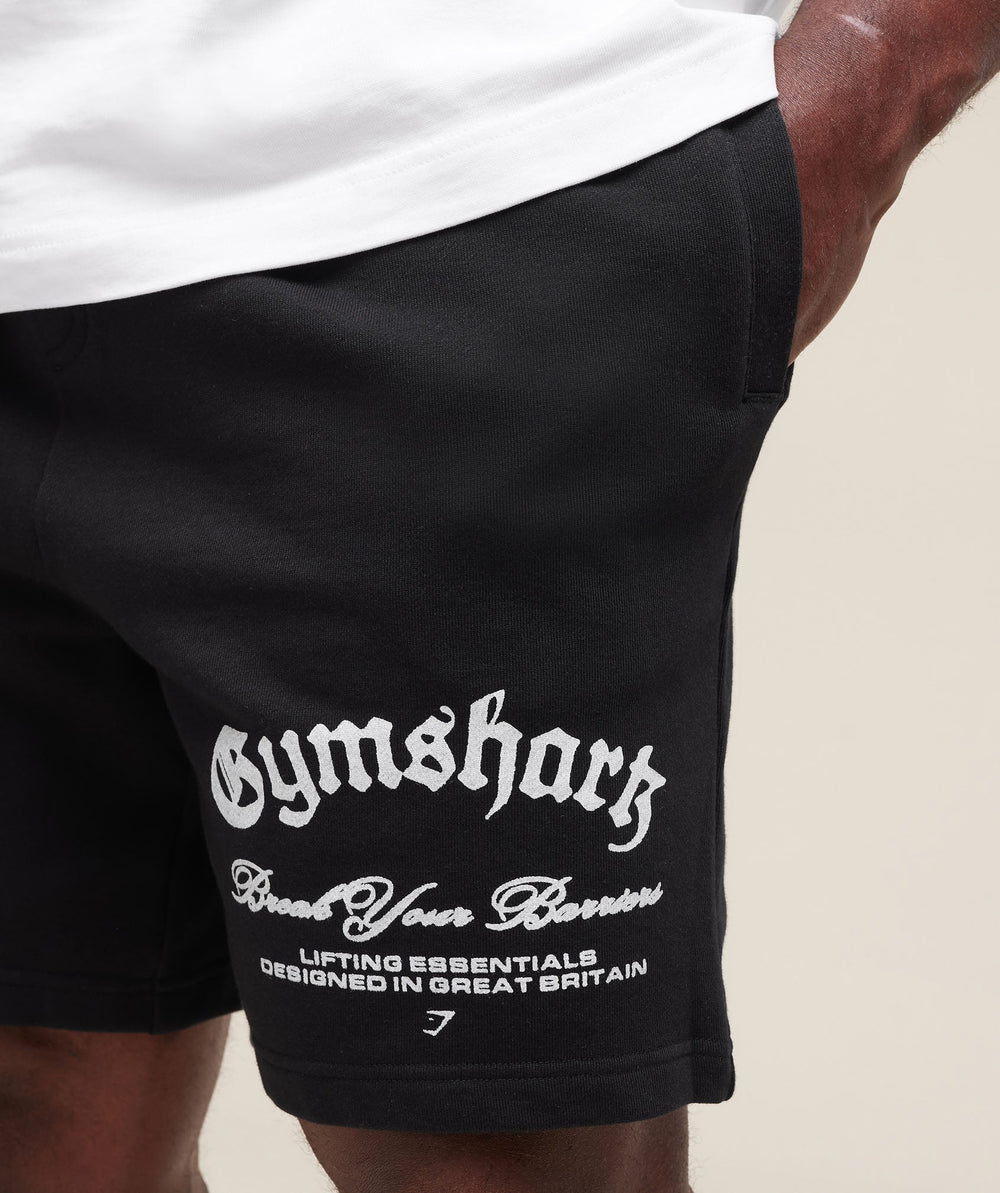 Break Your Barriers Shorts - Black