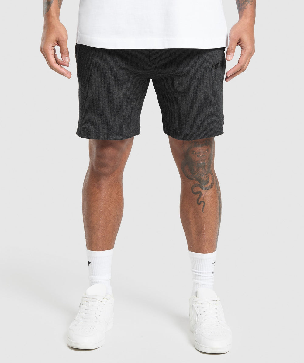Waffle Shorts - Black