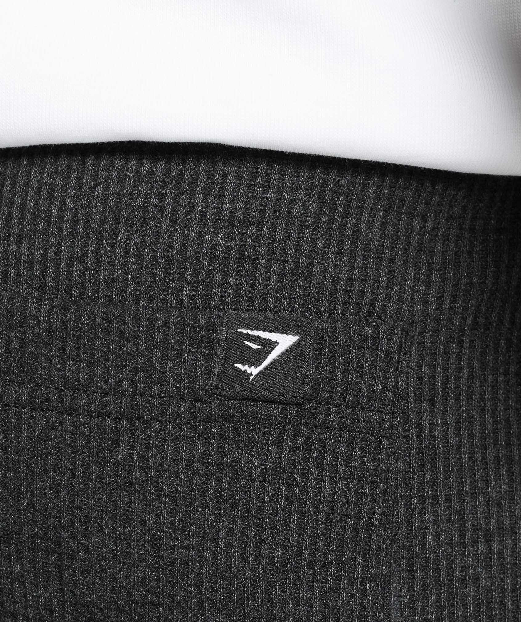 Waffle Shorts - Black