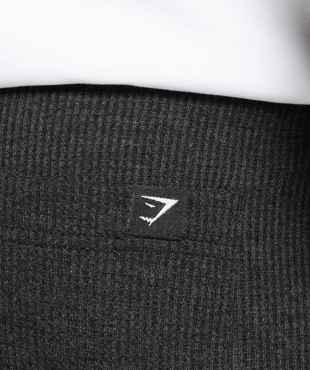 Waffle Shorts - Black
