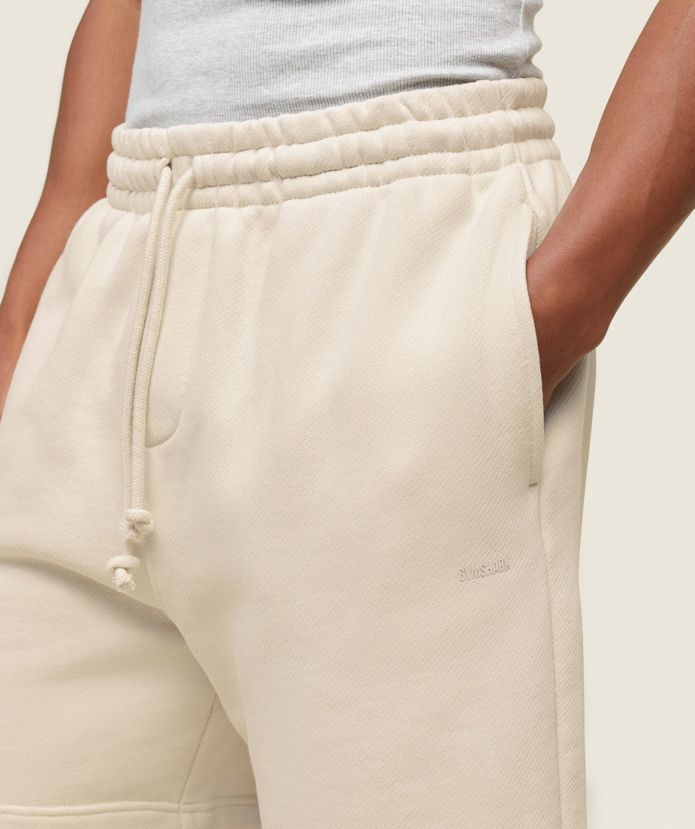 everywear Sweat Shorts - Oat White
