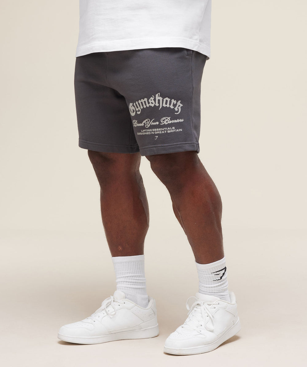 Break Your Barriers Shorts - Onyx Grey