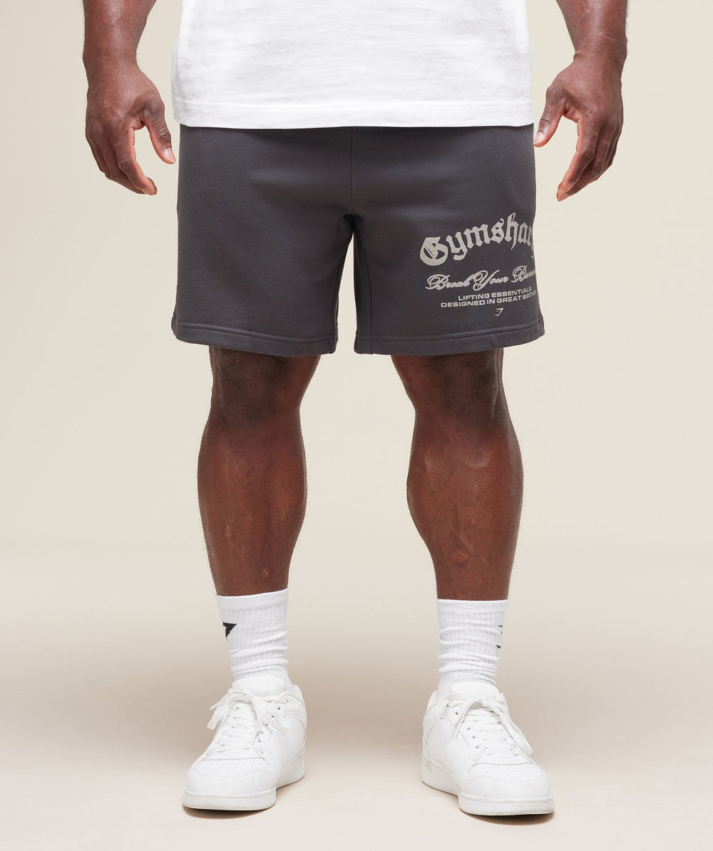 Break Your Barriers Shorts - Onyx Grey