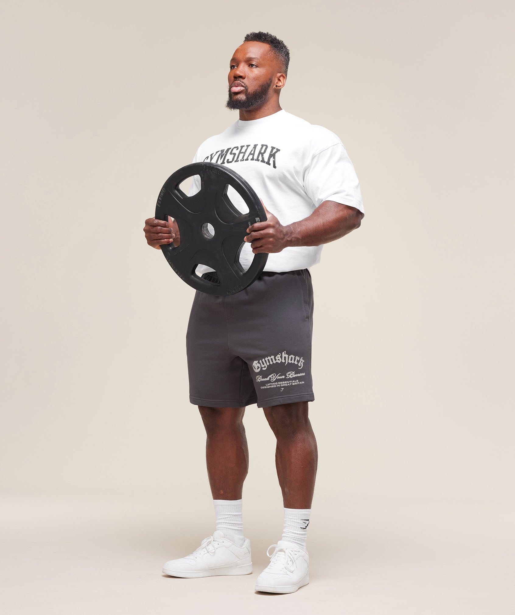 Break Your Barriers Shorts - Onyx Grey