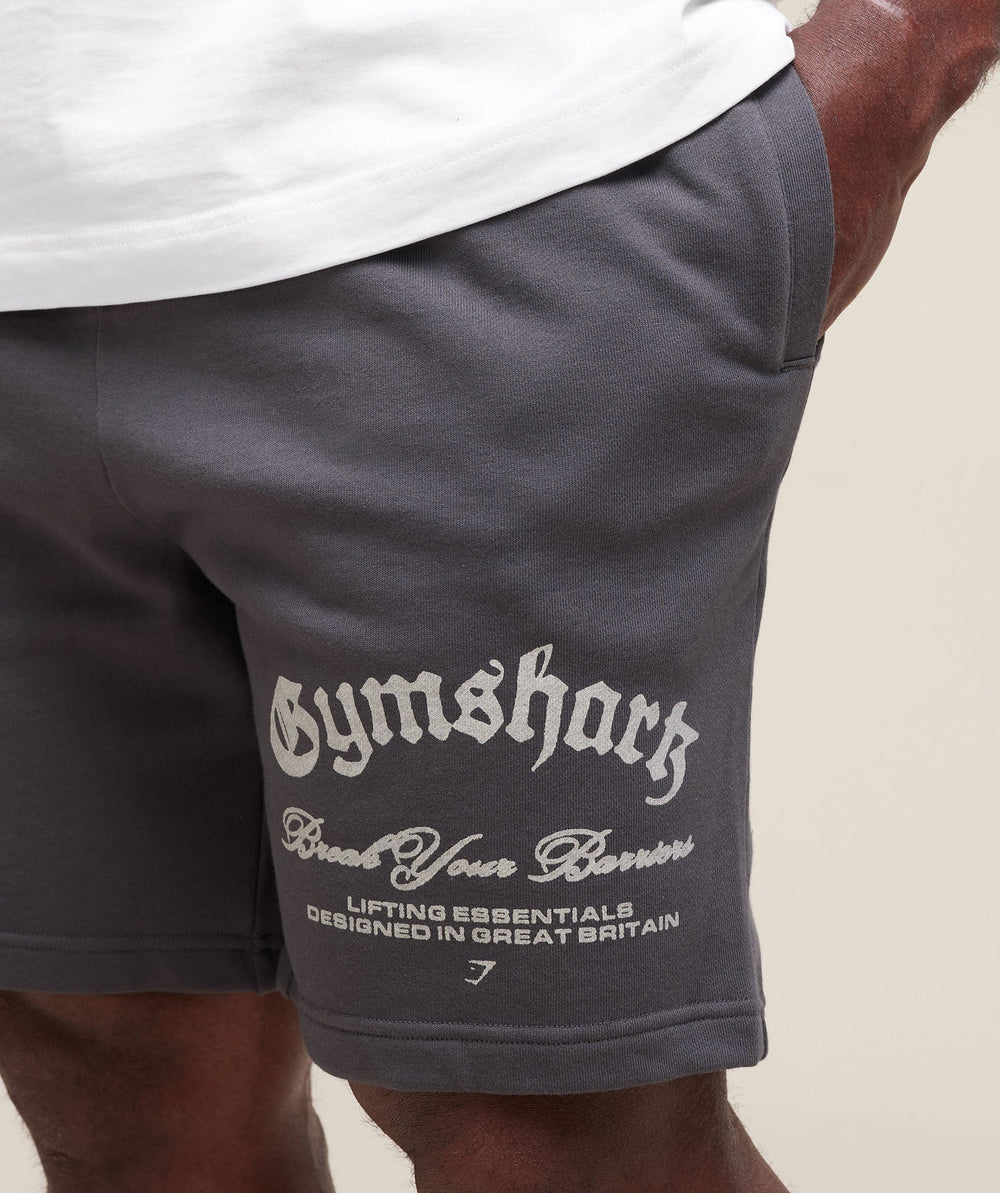 Break Your Barriers Shorts - Onyx Grey