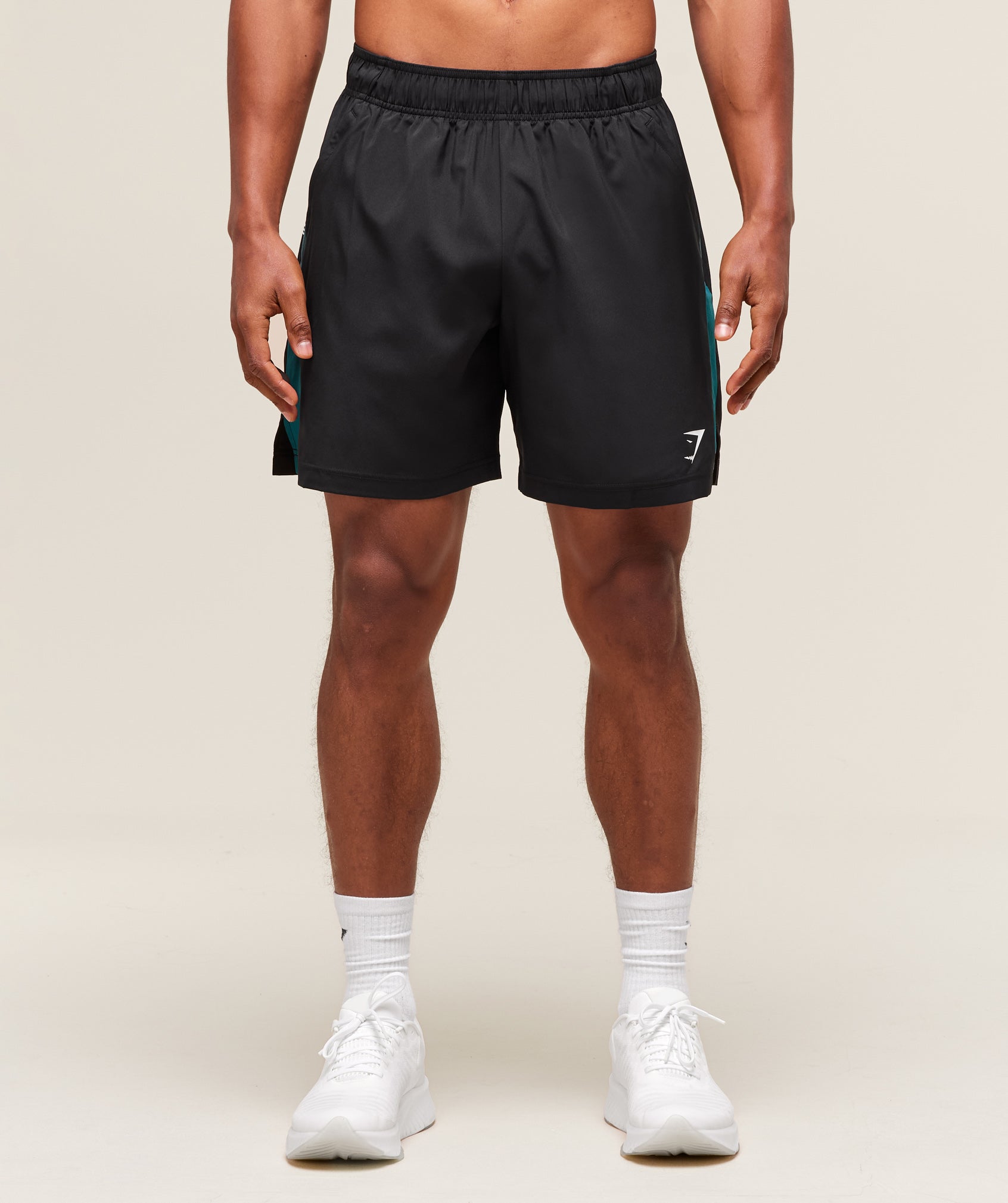 Sport  7" Shorts - Black/Functional Teal