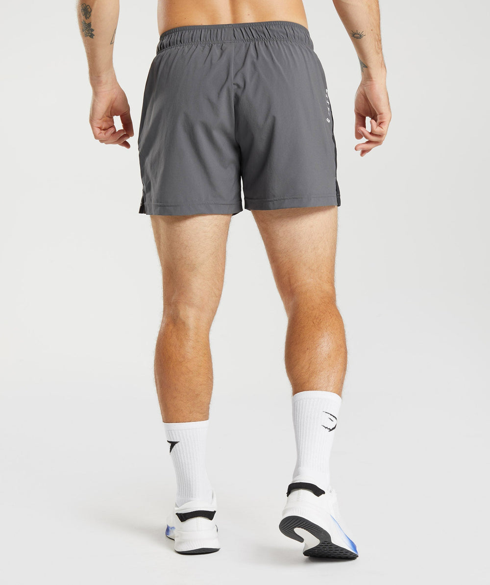 Sport 5" Shorts - Silhouette Grey/Black