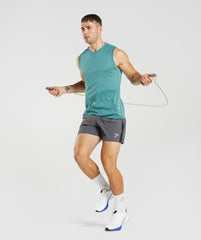 Sport 5" Shorts - Silhouette Grey/Black