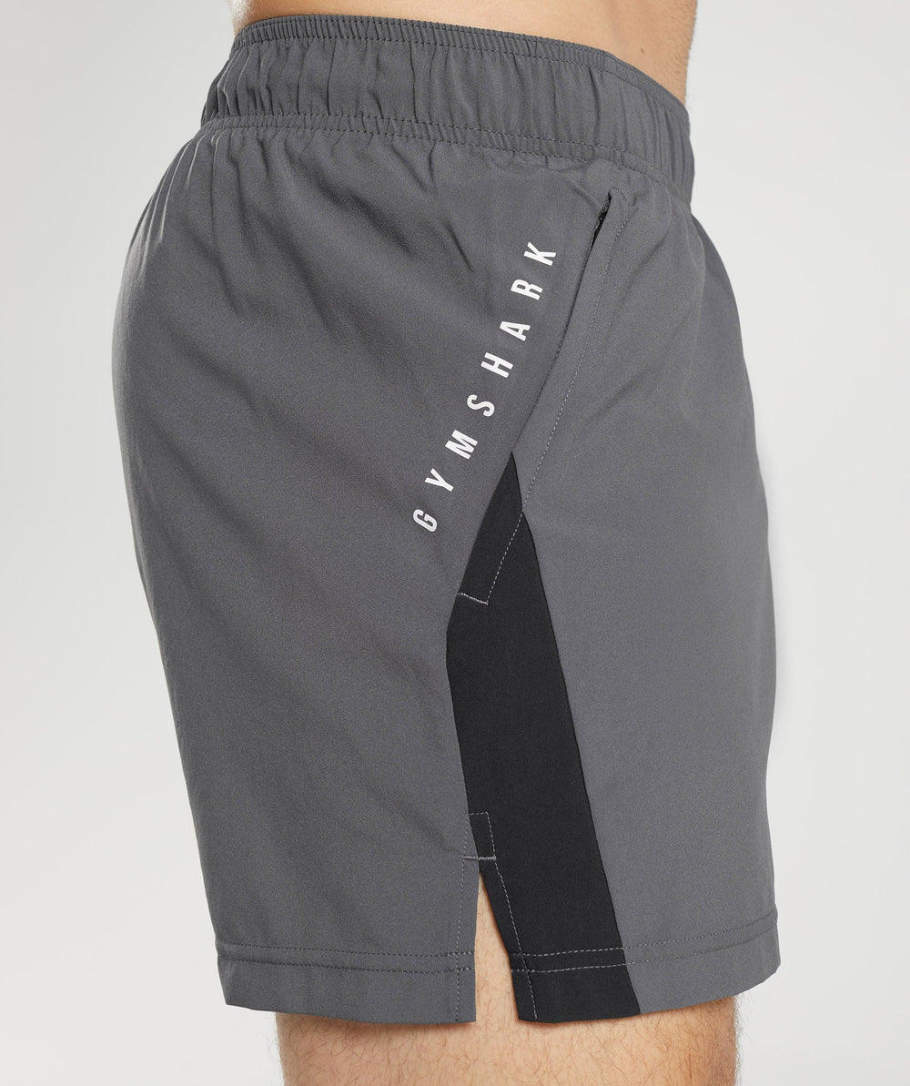 Sport 5" Shorts - Silhouette Grey/Black