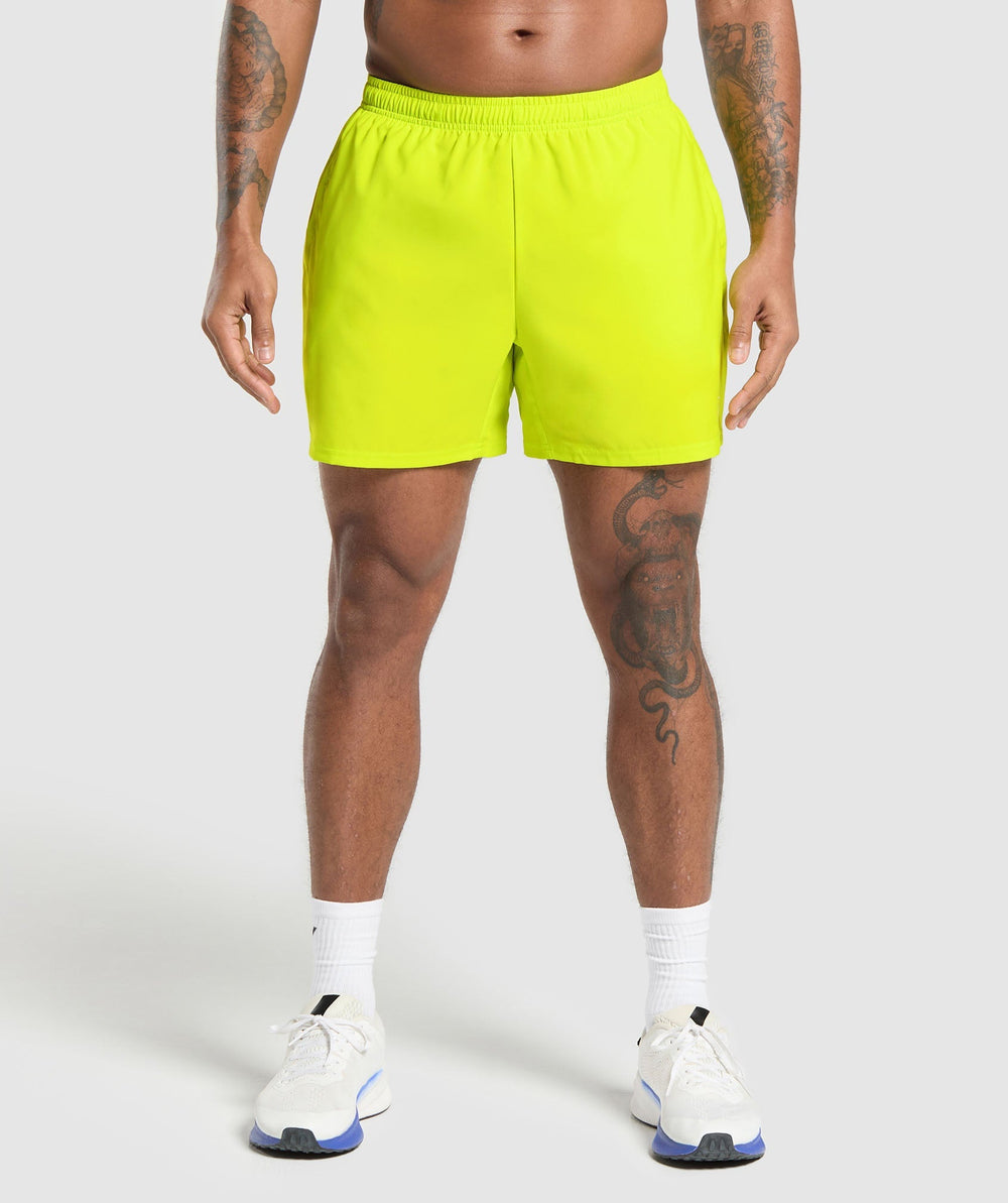 Arrival 5" Shorts - Shock Green