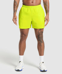 Arrival 5" Shorts - Shock Green