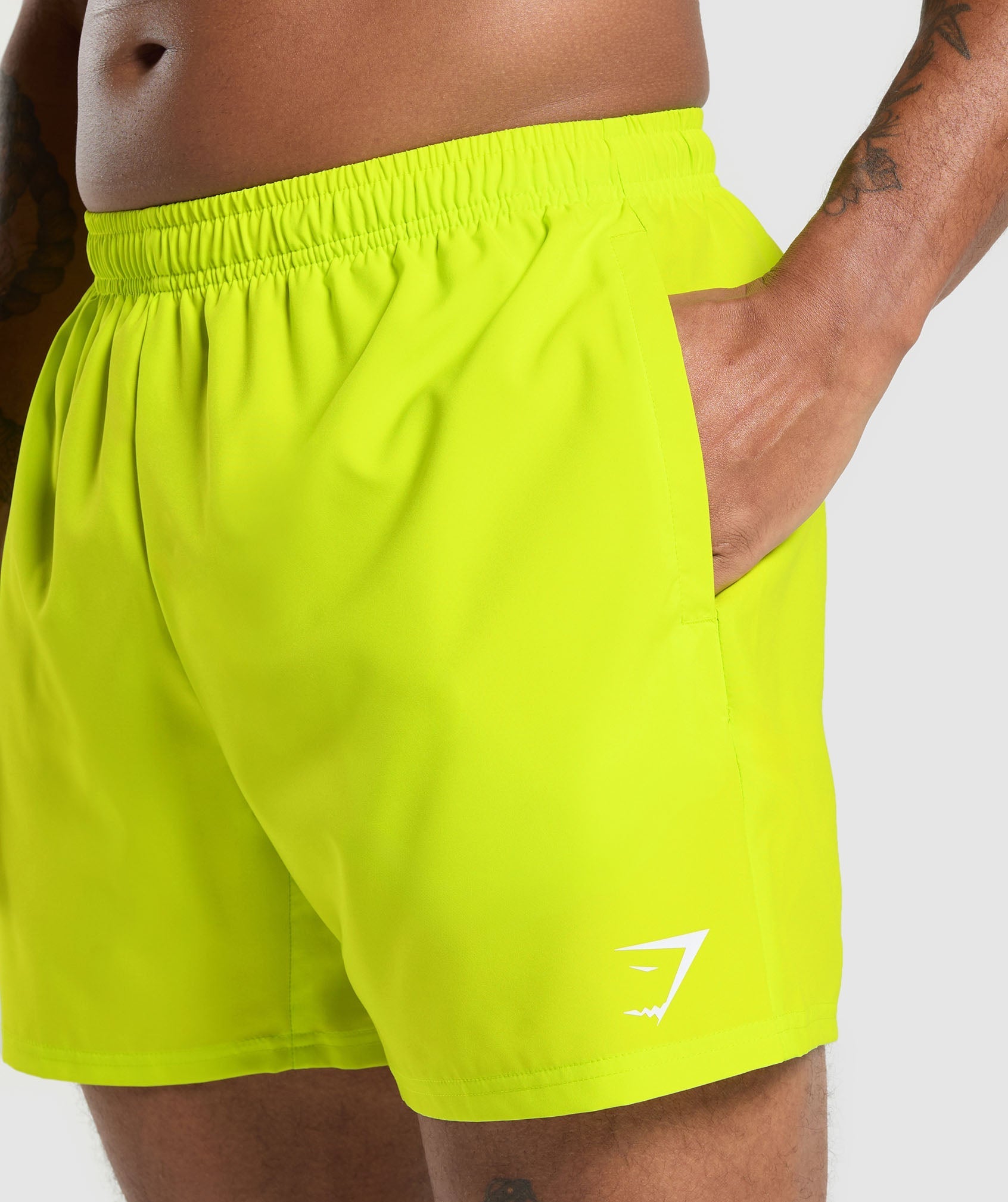 Arrival 5" Shorts - Shock Green