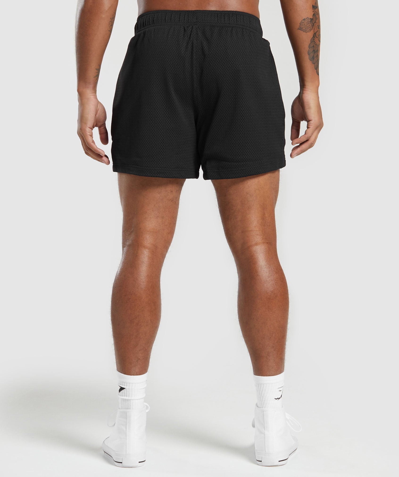Lifting Club Mesh 5" Shorts - Black