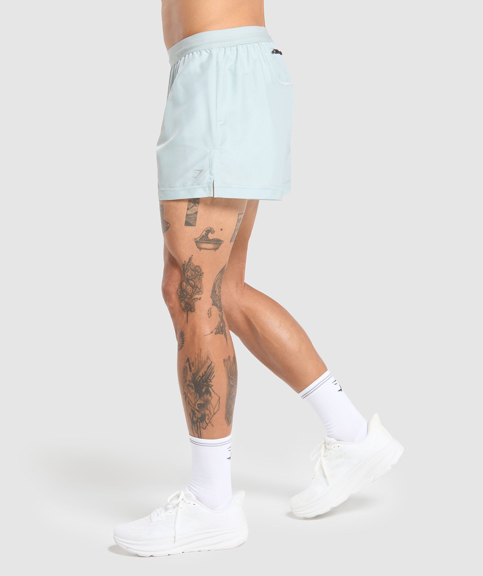 Running Shorts - Cool Blue