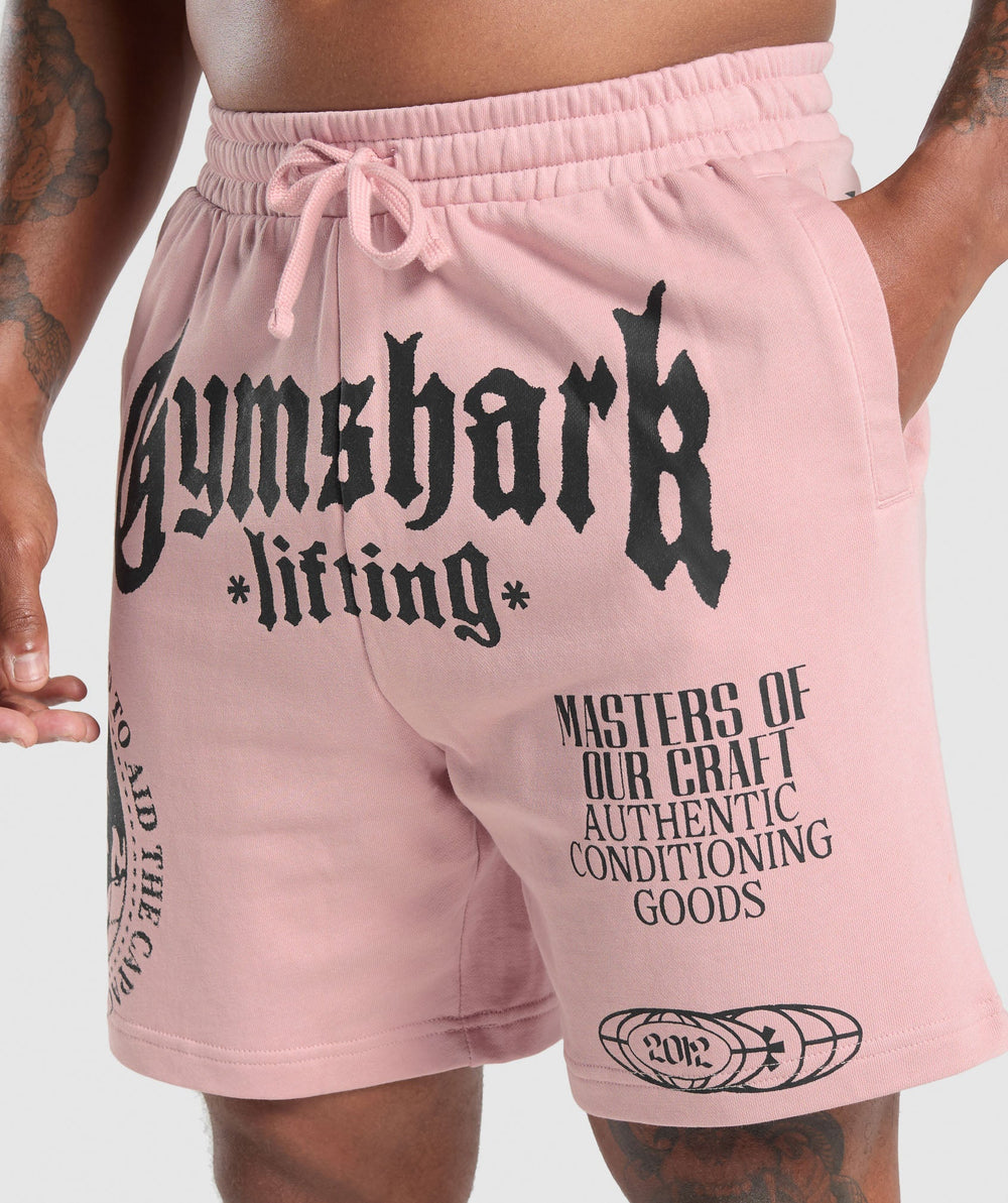 Global Lifting Shorts - Light Pink
