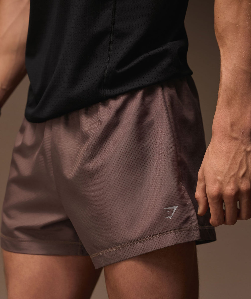 Running Shorts - Steel Purple
