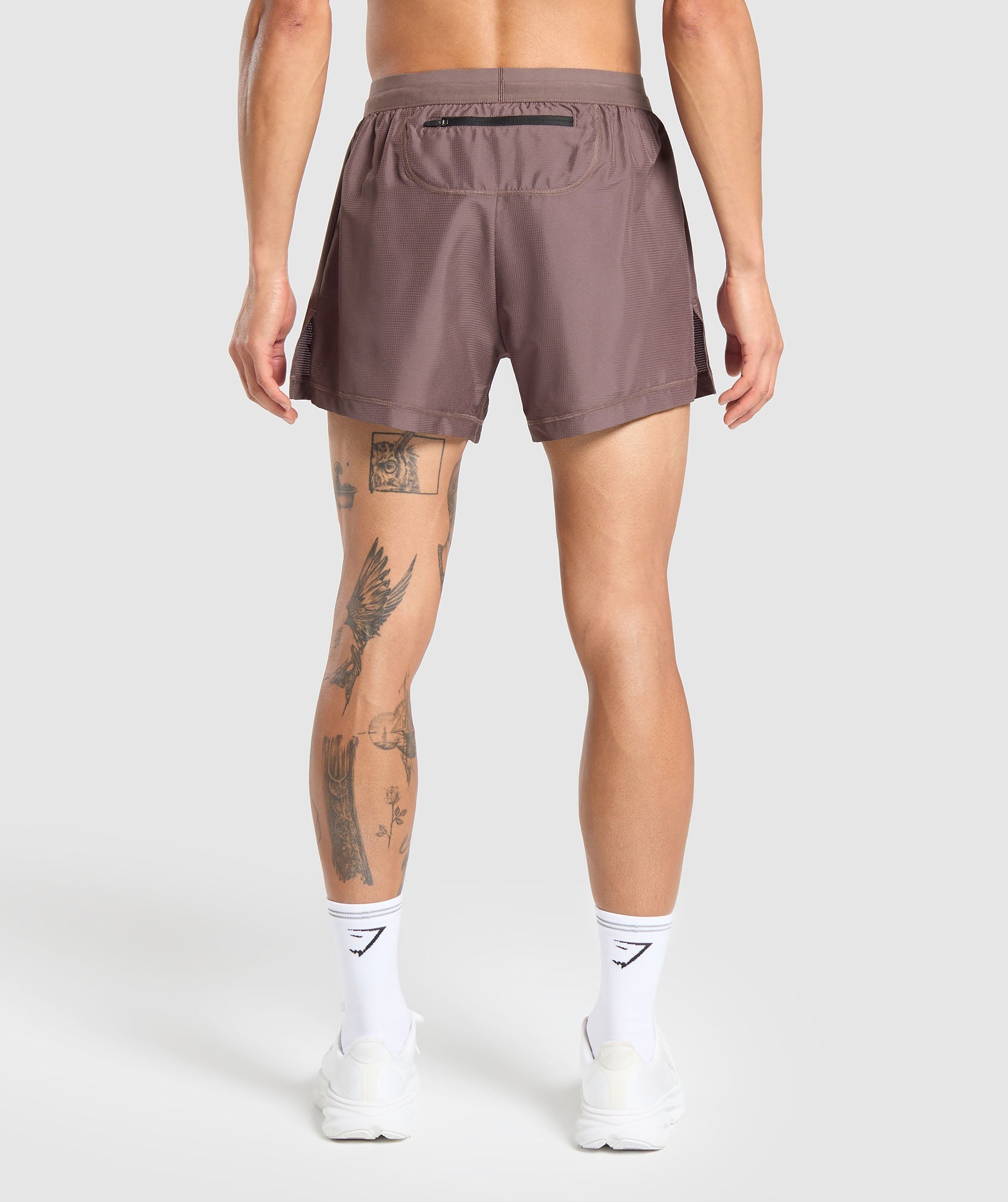 Running Shorts - Steel Purple