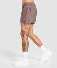 Running Shorts - Steel Purple