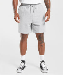 Rest Day Essentials Shorts - Light Grey Core Marl