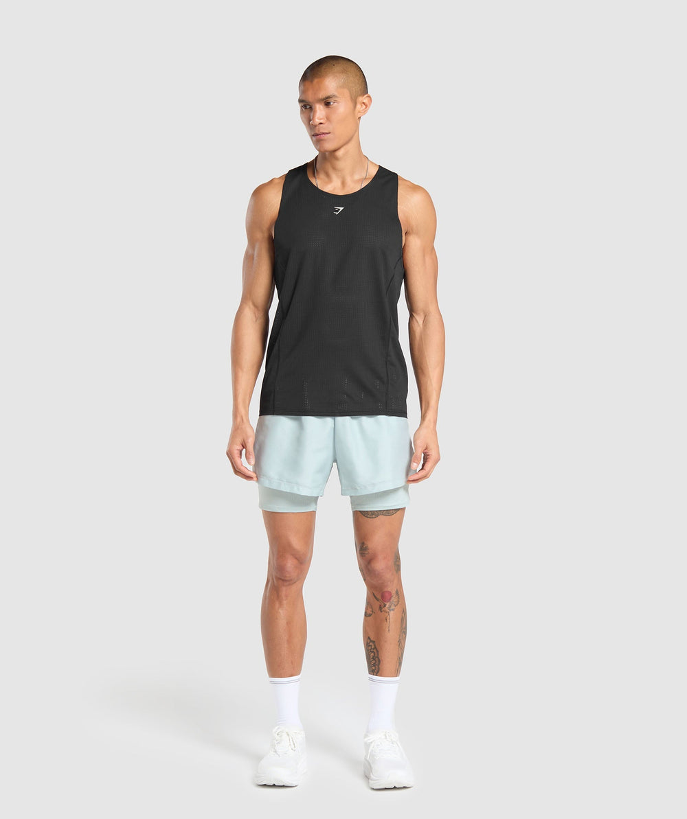 Running 2 in 1 Shorts - Cool Blue