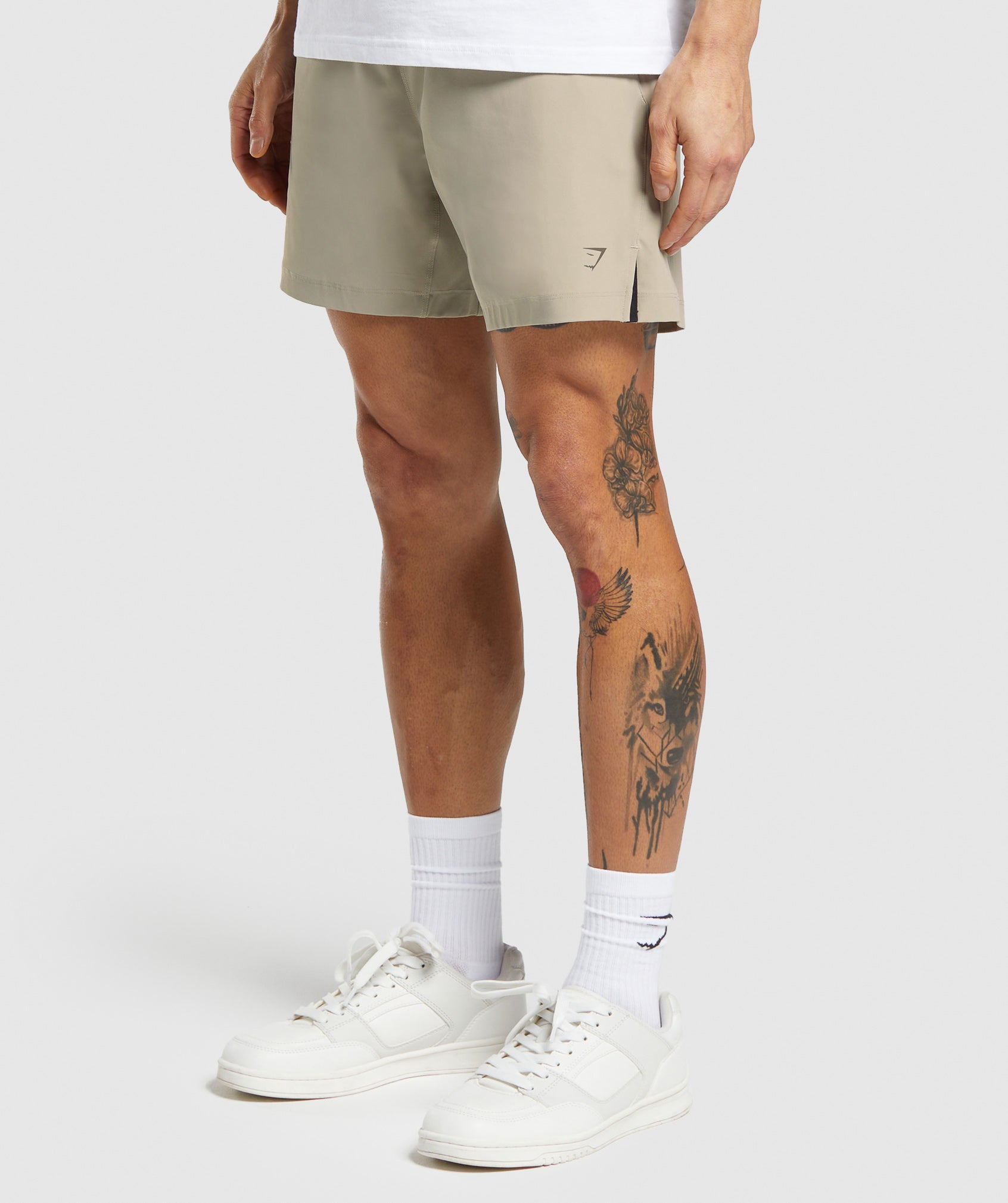 Hybrid 6" Shorts - Sand Brown