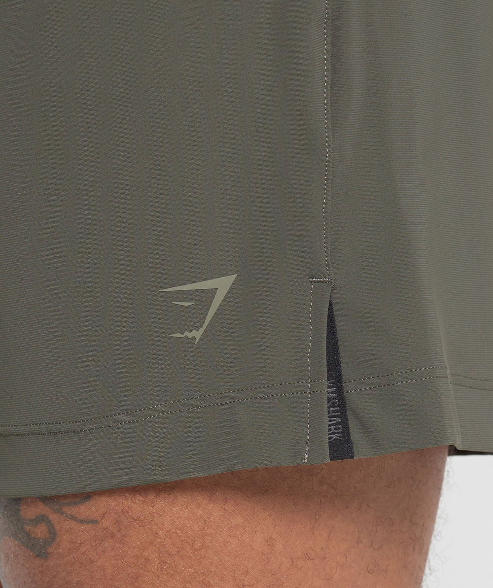 Hybrid 6" Shorts - Strength Green
