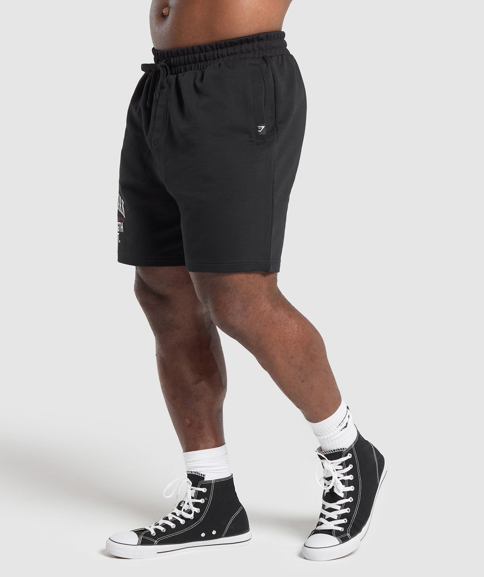 Trophy Graphic Shorts - Black