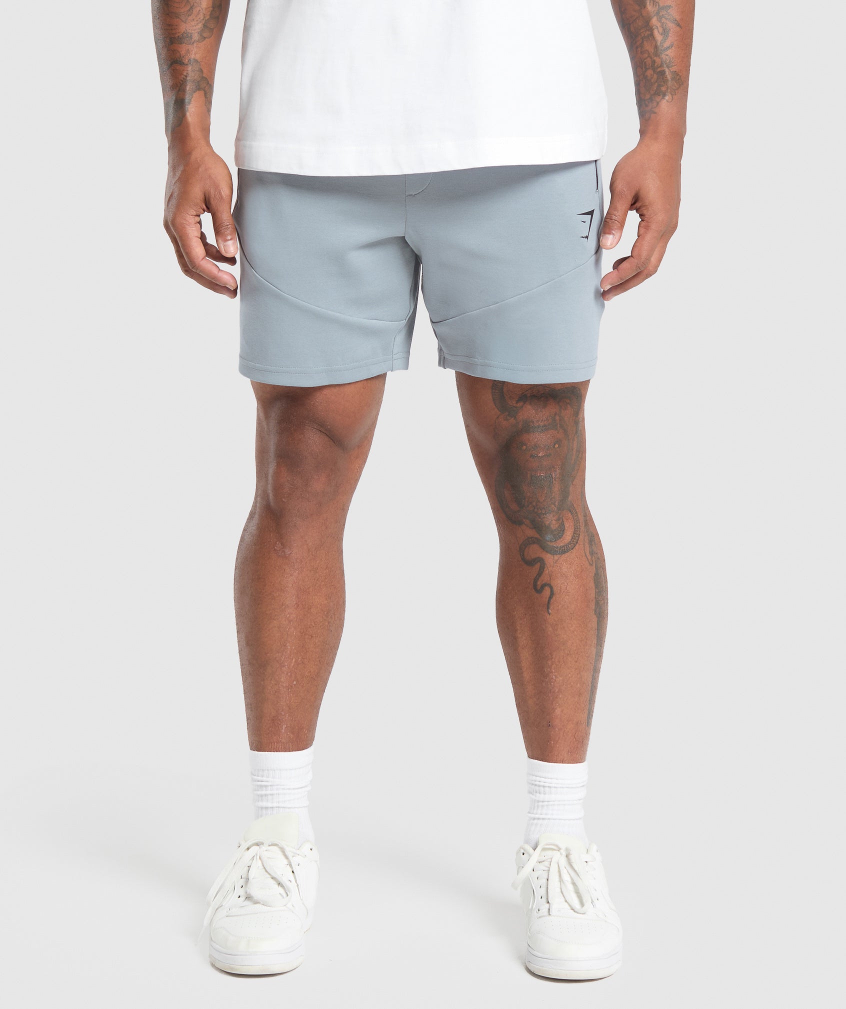 Interlock Tech 6" Shorts - Denim Grey