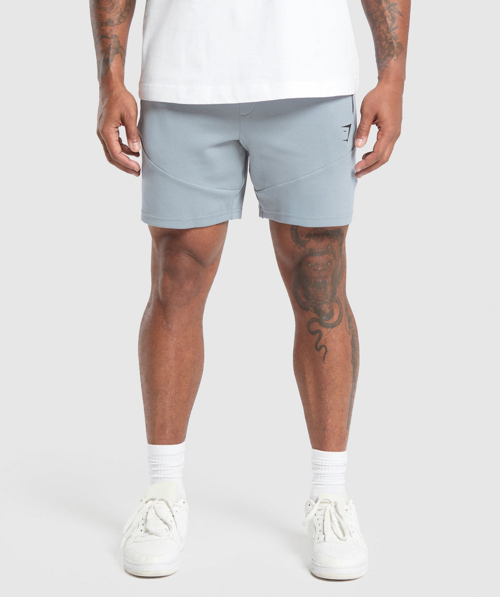Interlock Tech 6" Shorts - Denim Grey
