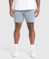 Interlock Tech 6" Shorts - Denim Grey