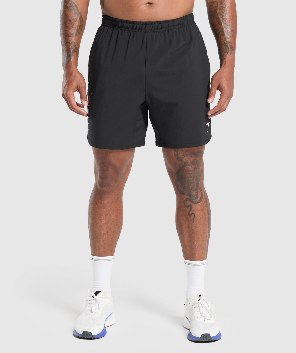 Training Department 7" Shorts - Black
