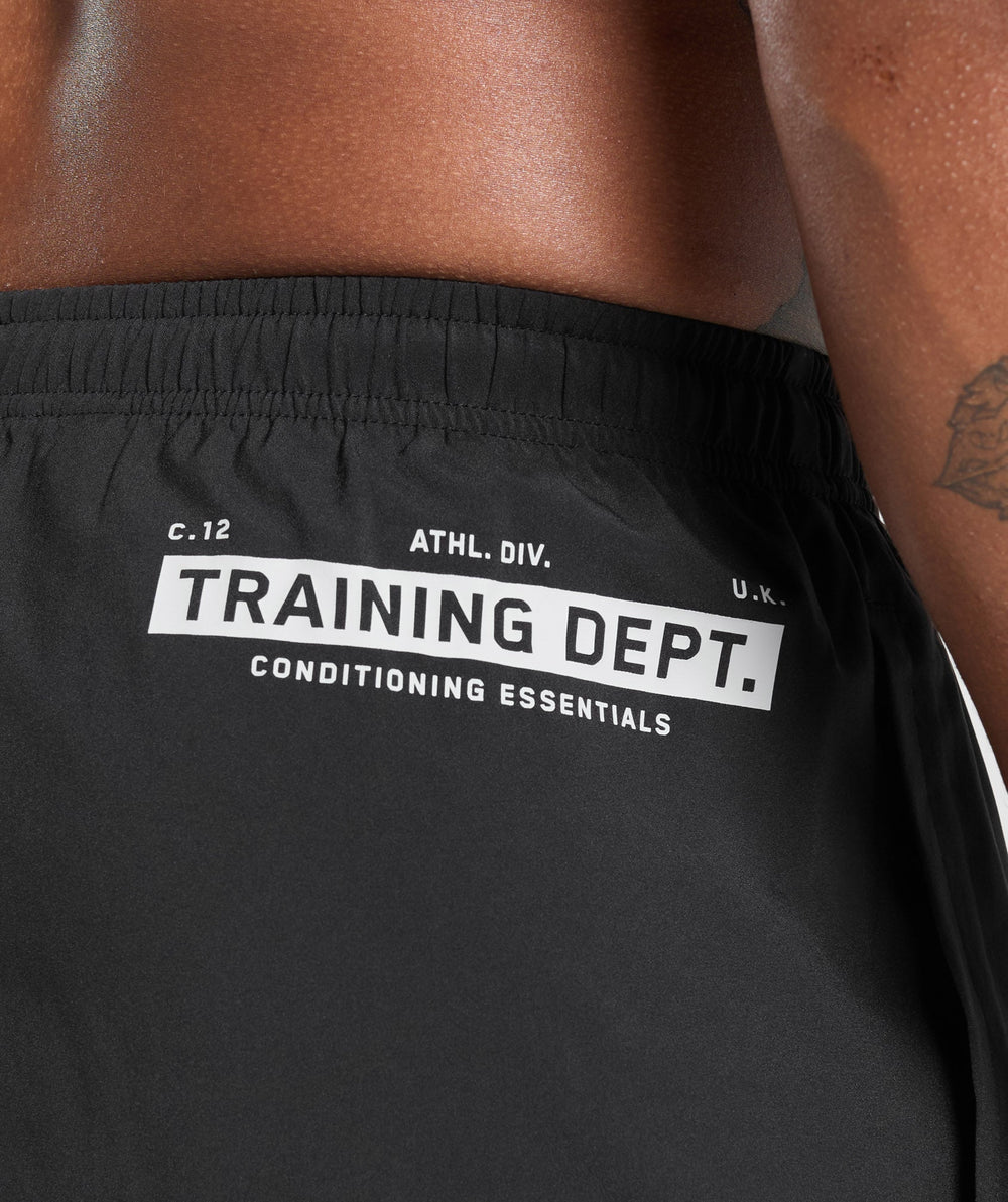 Training Department 7" Shorts - Black