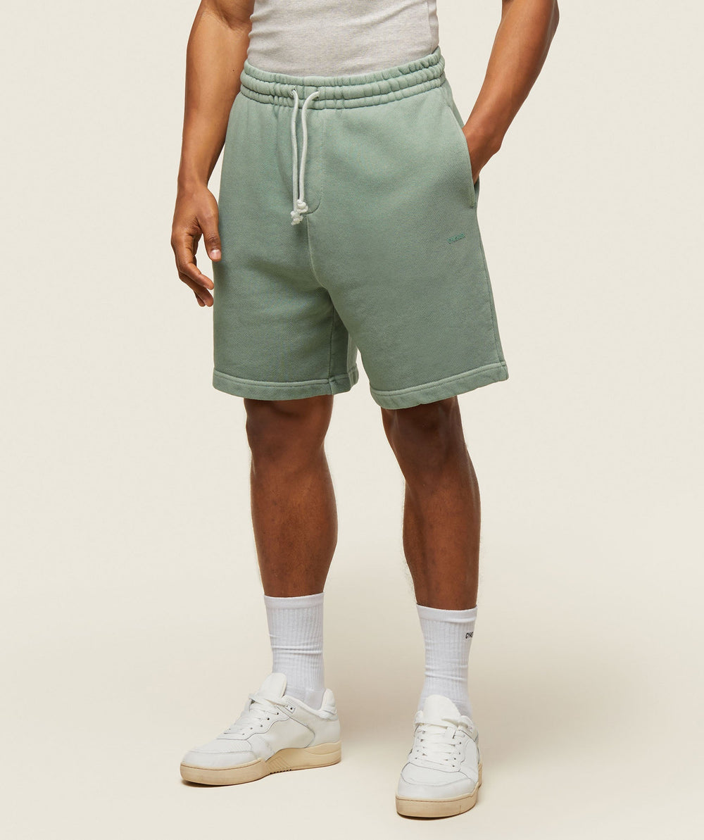 everywear Sweat Shorts - Dollar Green
