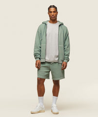 everywear Sweat Shorts - Dollar Green